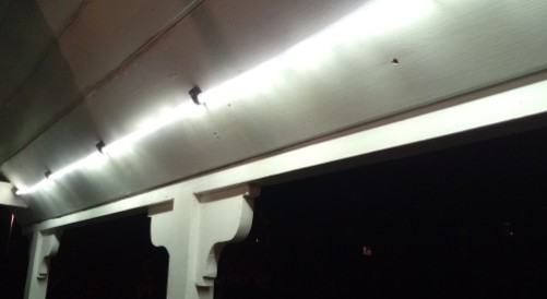 FixItWorkshop, Jan'18, LED strip light outside light.