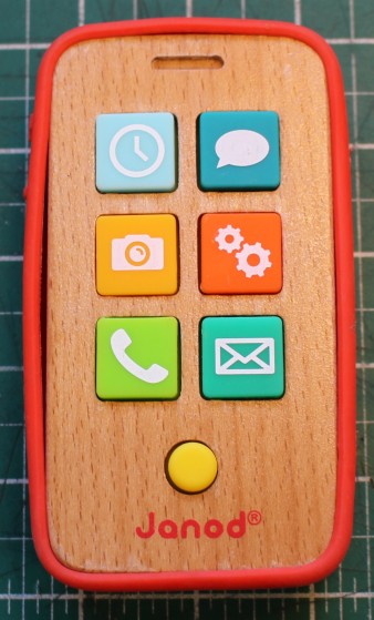 FixItWorkshop, Worthing, December'19, Janod toy phone.
